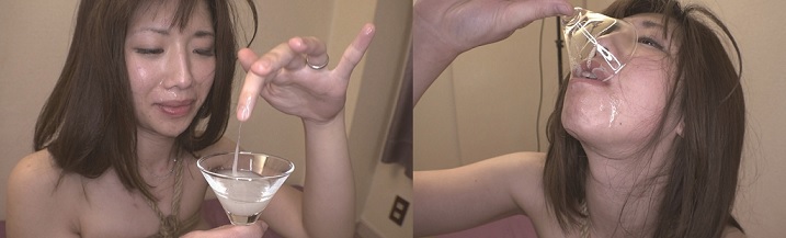 精液カクテル一気飲み